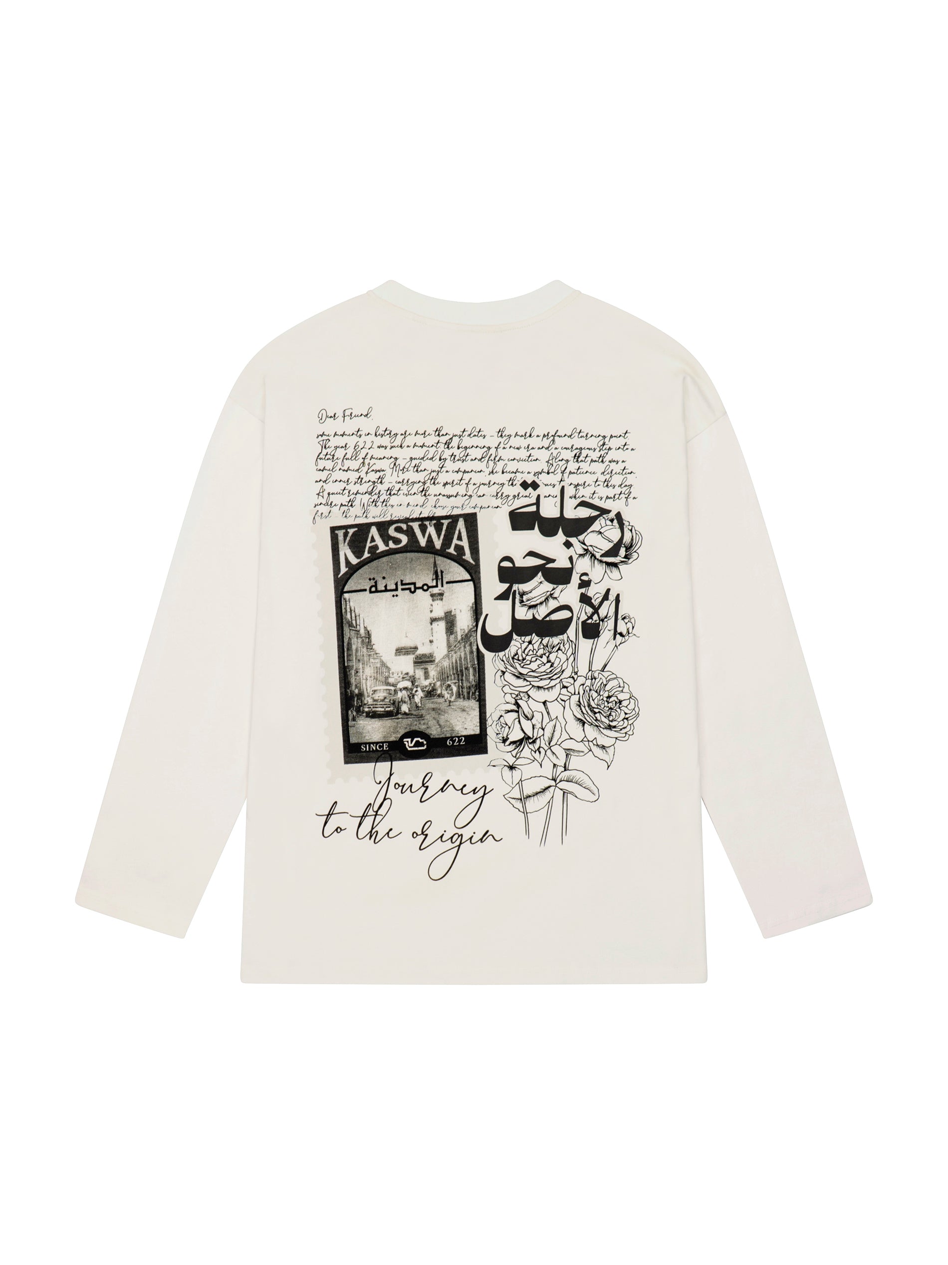 THE MESSAGE OVERSIZED LONGSLEEVE